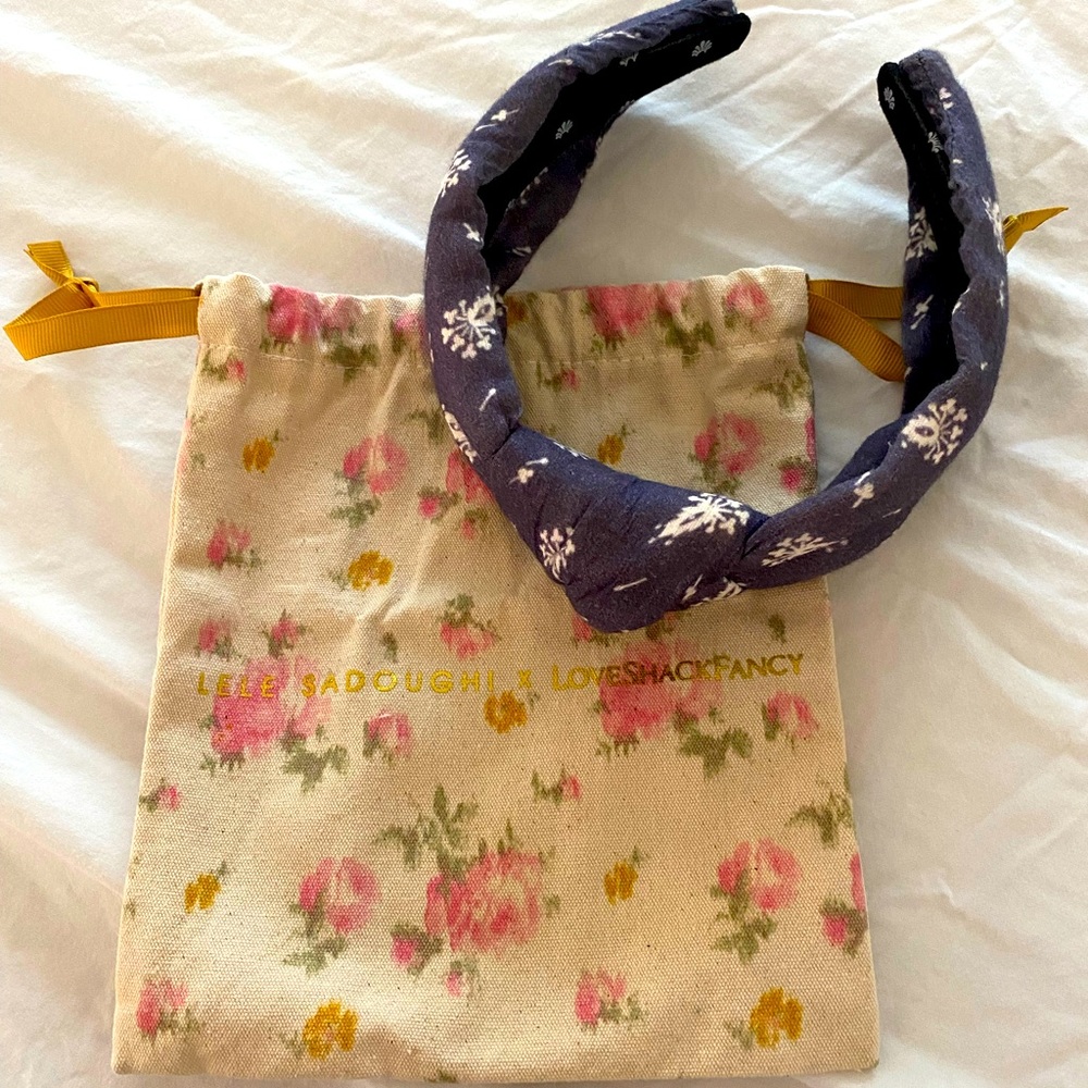 Floral Lele Sadoughi Headband